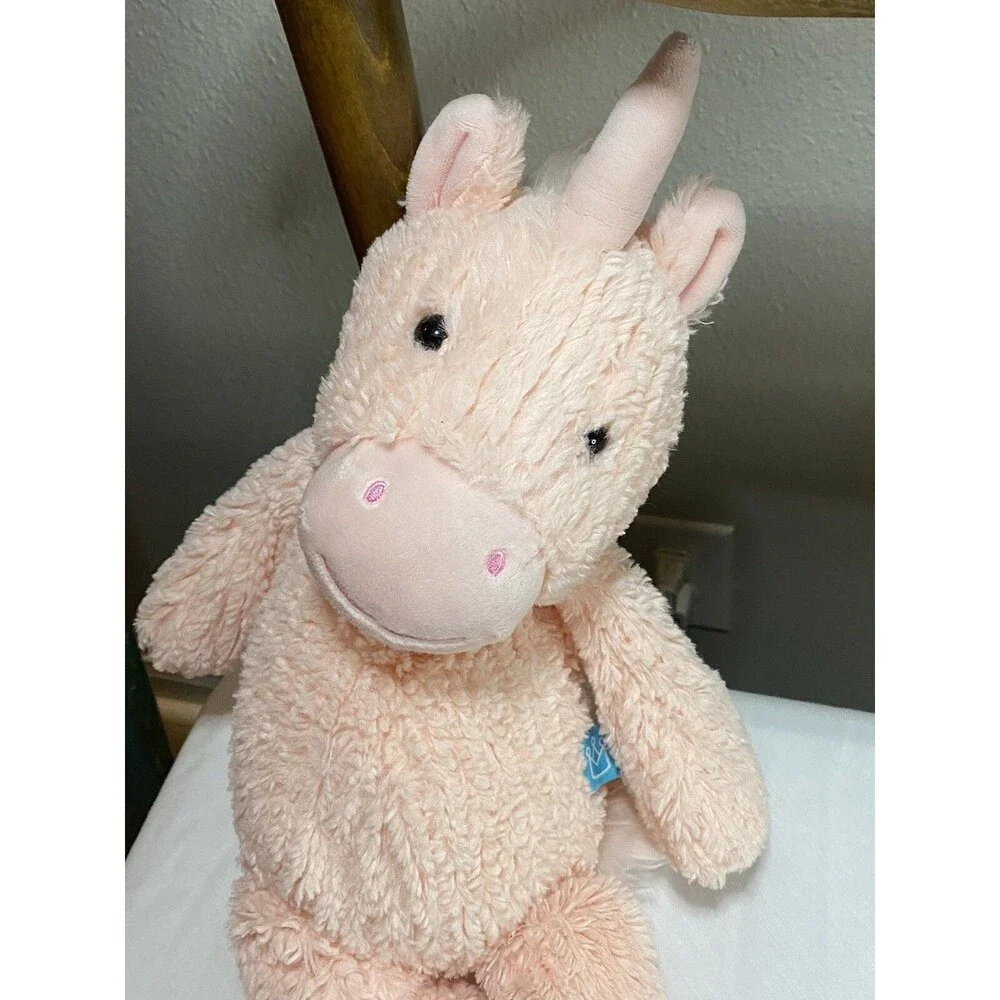 The Manhattan Toy Company Plush Stuffed Animal Pink Unicorn 16